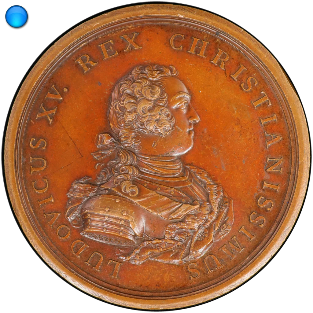 betts-168 1733 company of the indies new warehouse medal